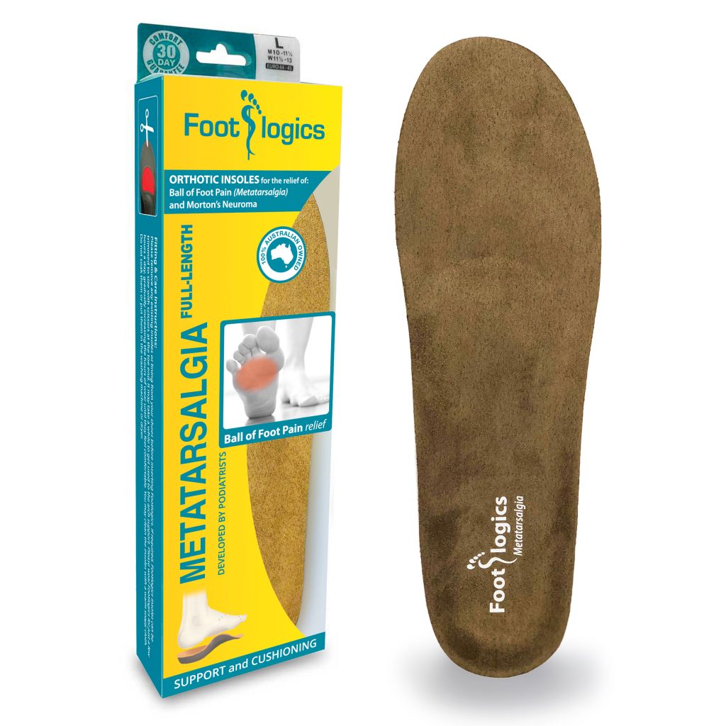 Meta Full Length Orthotic for Ball of Foot Pain Footlogics